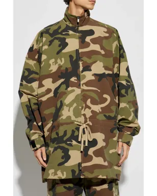 FEAR OF GOD ESSENTIALS カモフラージュ柄ジャケット - グリーン - サムネイル3