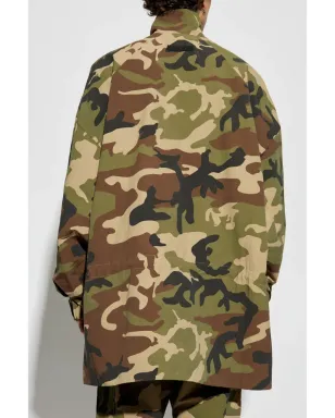 FEAR OF GOD ESSENTIALS カモフラージュ柄ジャケット - グリーン - サムネイル4