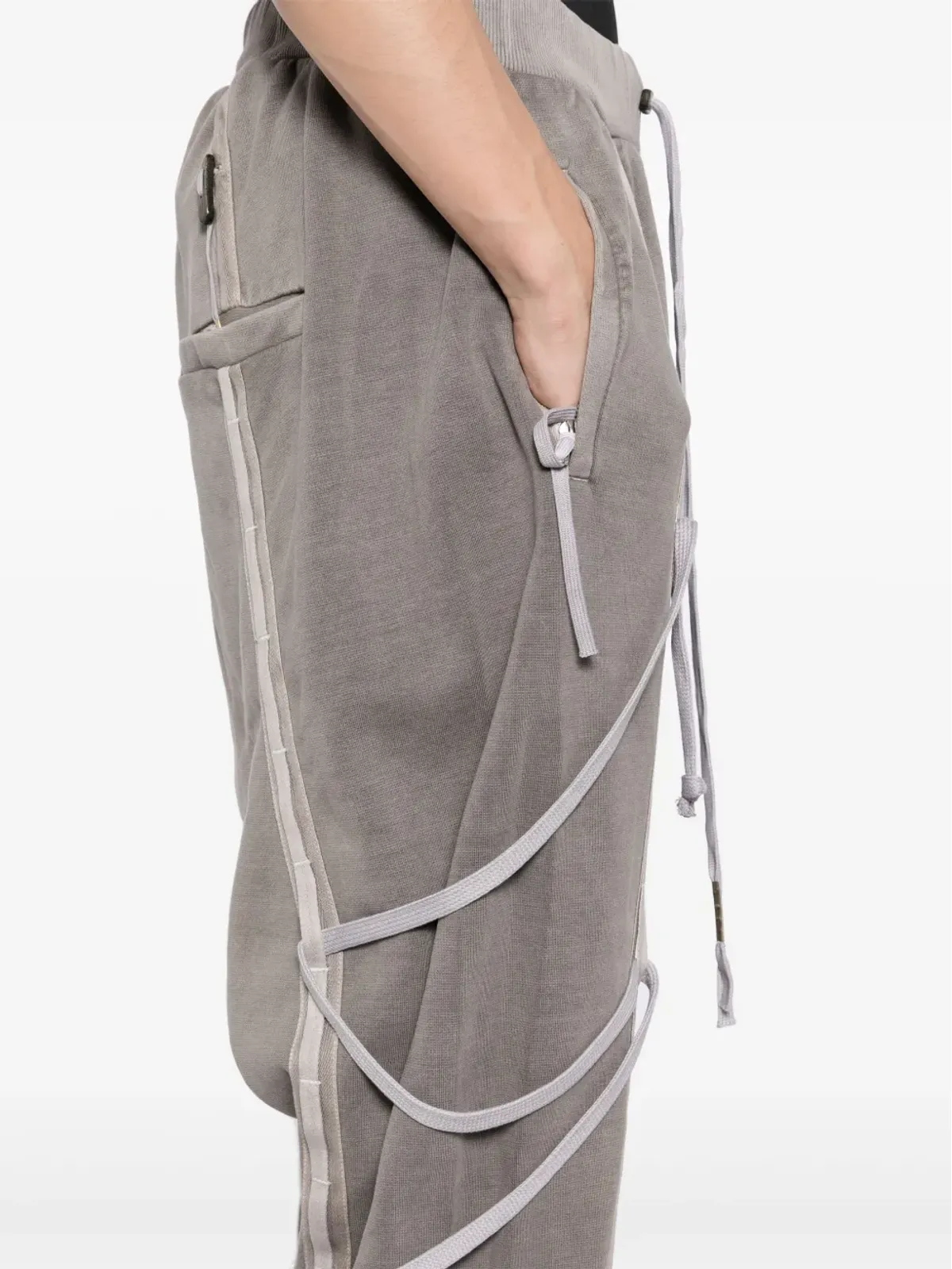 Boris Bidjan Saberi 染色スウェットパンツ - 画像5