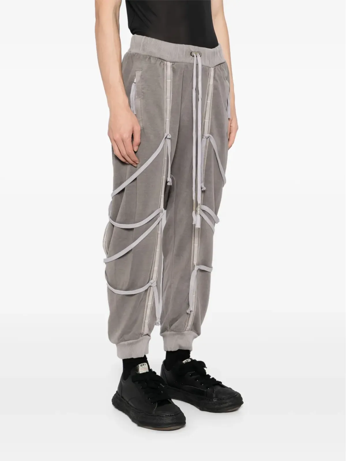 Boris Bidjan Saberi 染色スウェットパンツ - 画像3