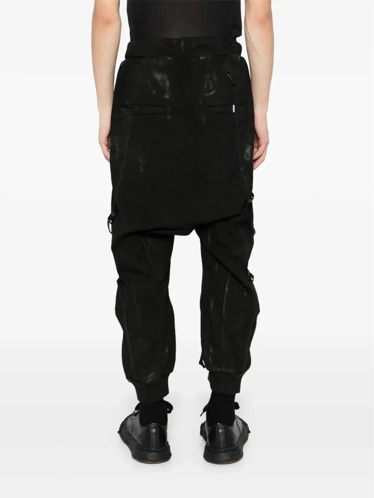 Boris Bidjan Saberi コーティング トラックパンツ - 画像4
