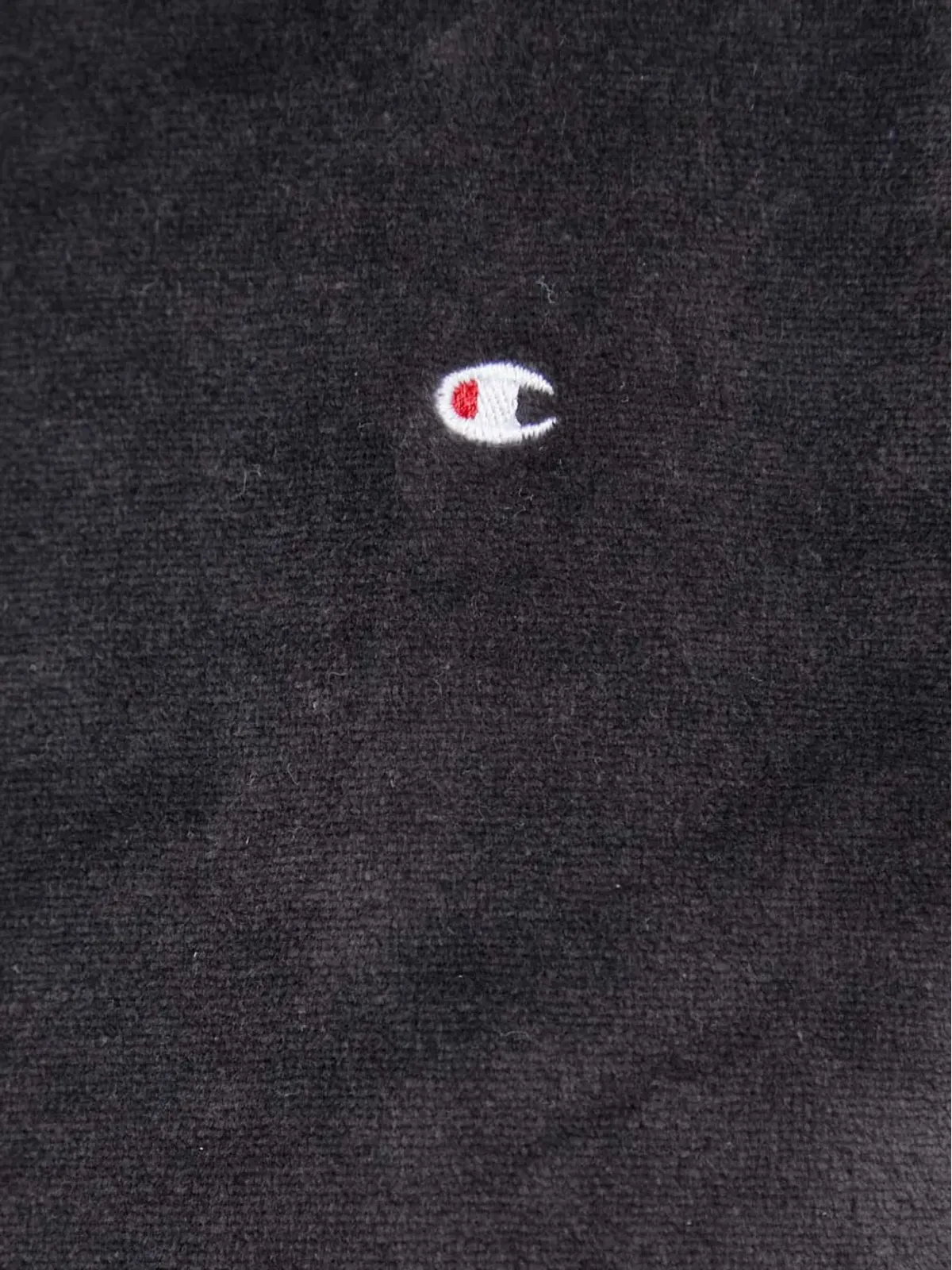 Champion ドローストリングロゴフード付きスウェットパーカー - 画像5