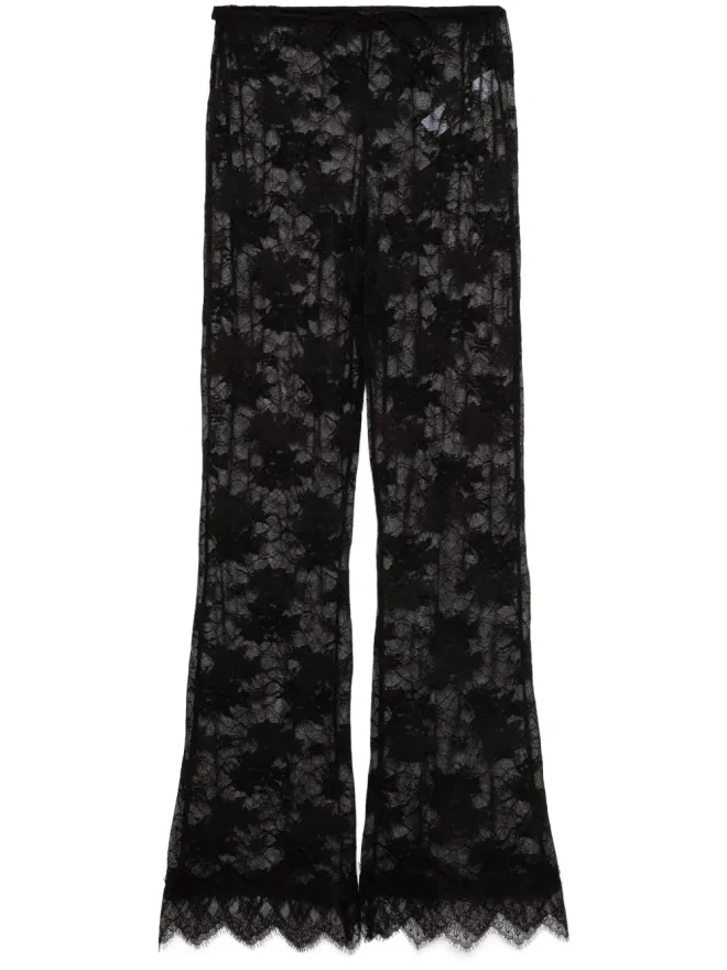 Oseree Oséree レースパンツ - ブラックの商品画像