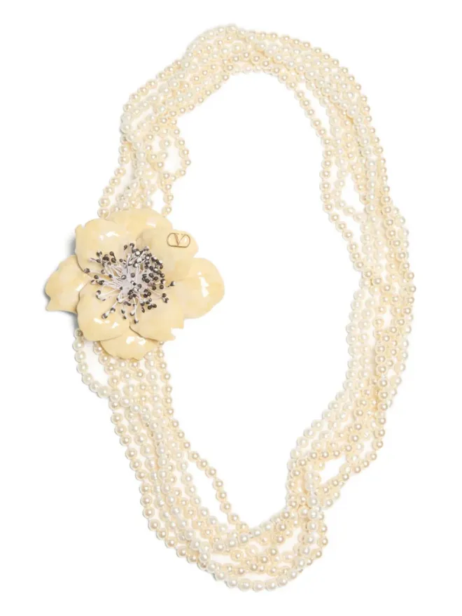 Valentino Garavani Valentino Garavani フルール・リュミヌーズ ネックレスの商品画像