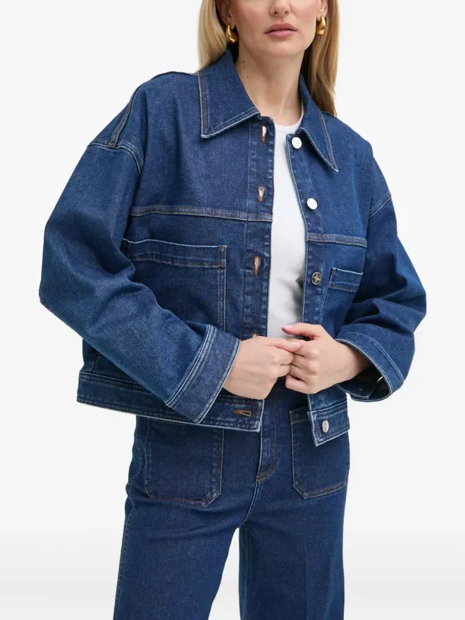 Ivy Oak IVY OAK パッチポケット デニムジャケットの商品画像