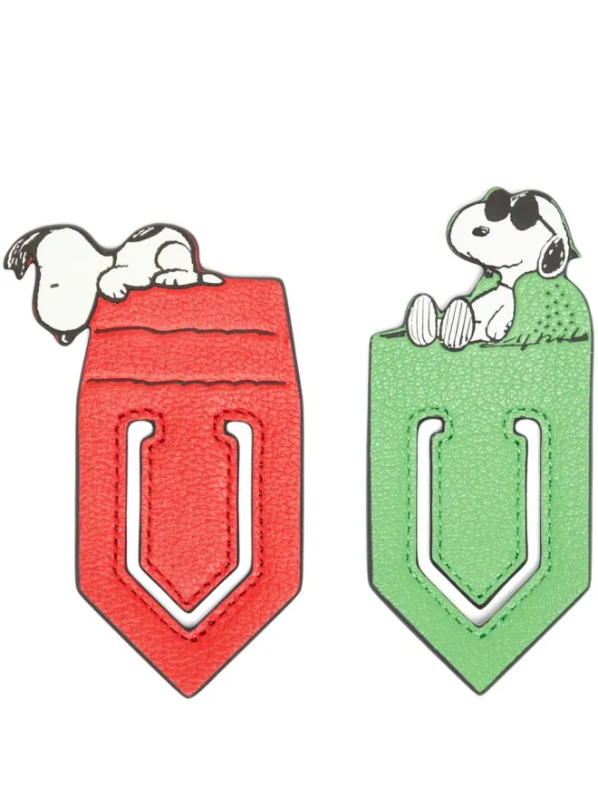 Anya Hindmarch Anya Hindmarch スヌーピー ブックマーク セット 2点の商品画像