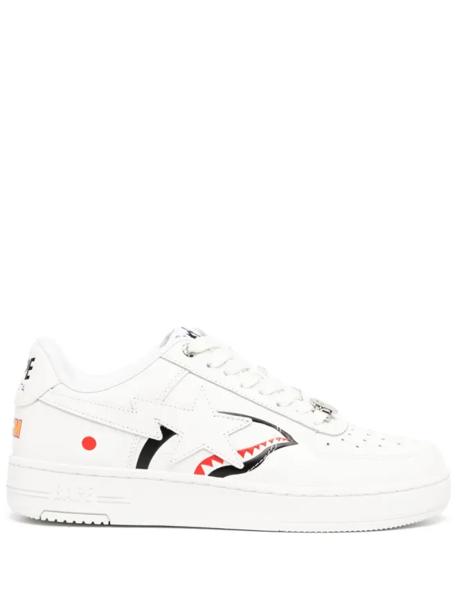 A BATHING APE® A BATHING APE® STA Shark M2 スニーカー - Whiteの商品画像