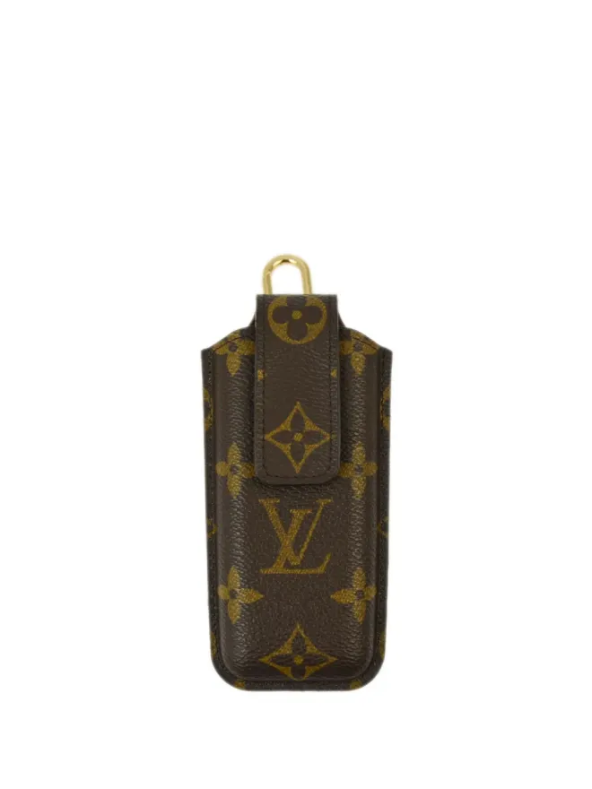 Louis Vuitton Pre-Owned Louis Vuitton ビンテージ 2002年 テレフォンジャポン モバイルケース ブラウンの商品画像