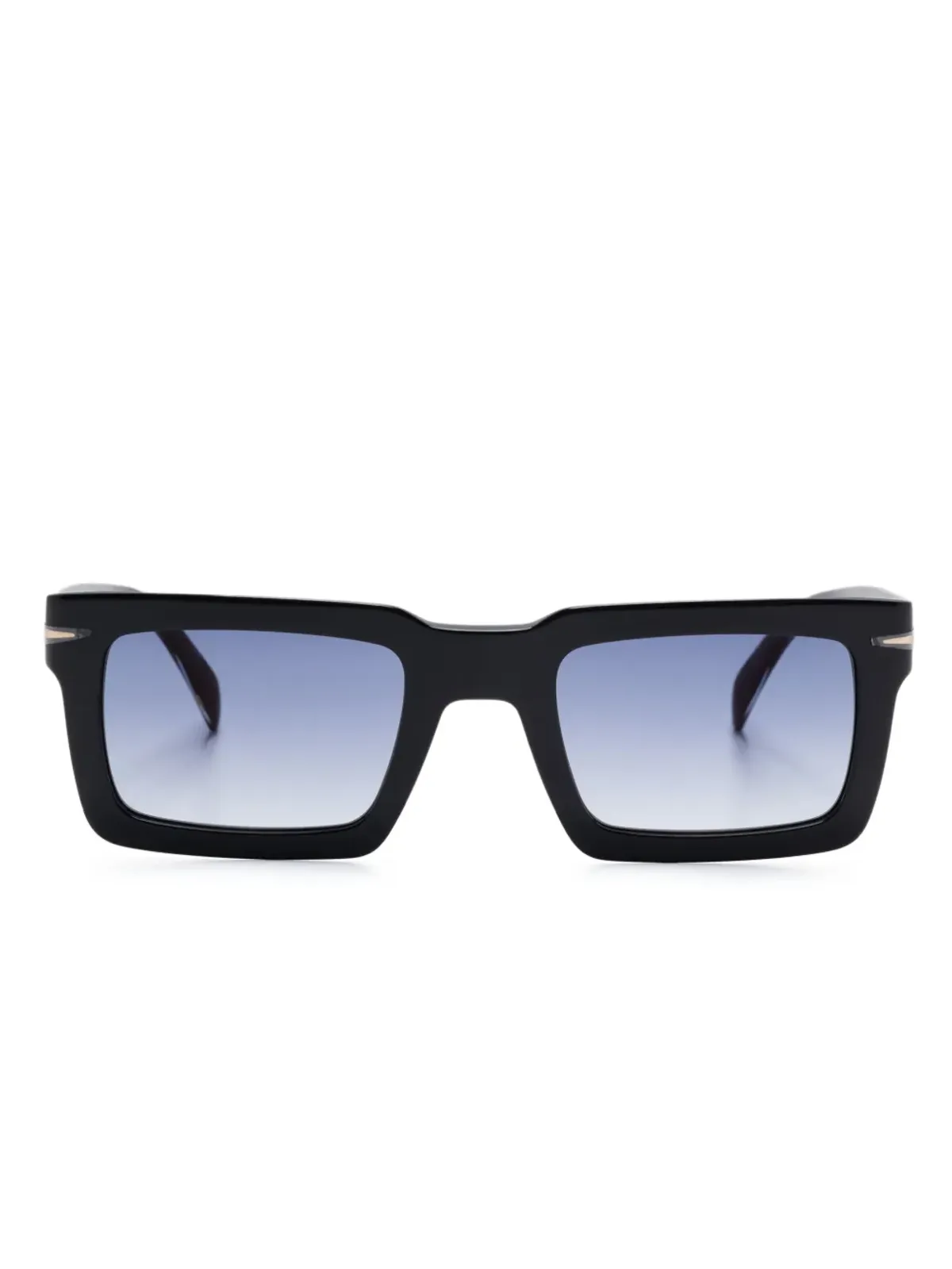 Eyewear by David Beckham スクエアフレームサングラス - 画像1