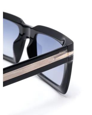 Eyewear by David Beckham スクエアフレームサングラス - サムネイル3