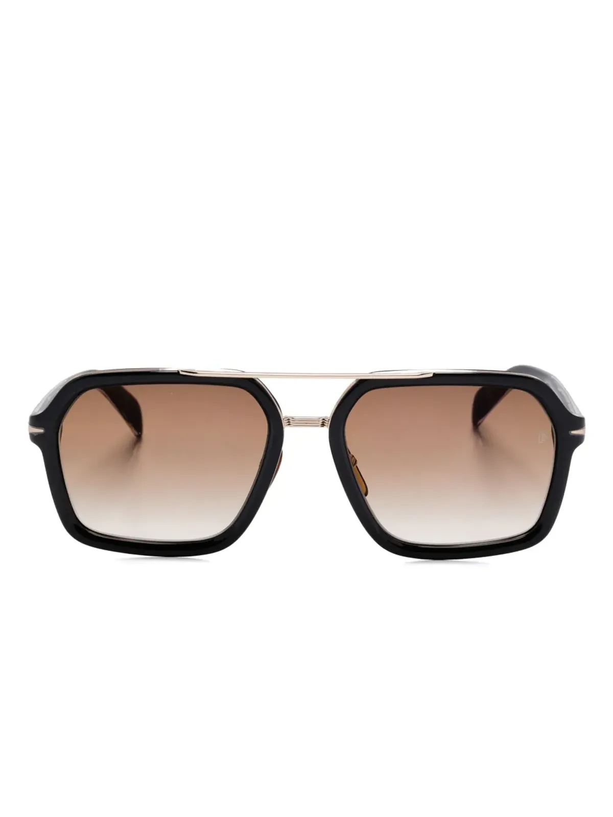 Eyewear by David Beckham オーバーサイズフレームサングラス - ブラウン - 画像1