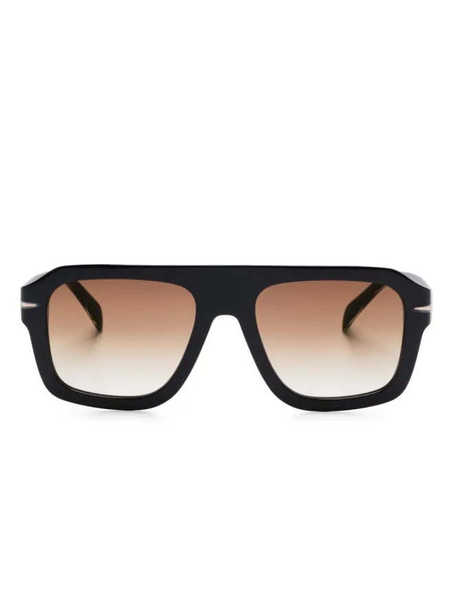 Eyewear by David Beckham Eyewear by David Beckham パイロットフレーム サングラスの商品画像