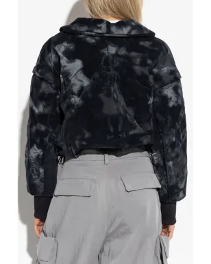 Y-3 全面プリント 中綿ジャケット ブラック - サムネイル4
