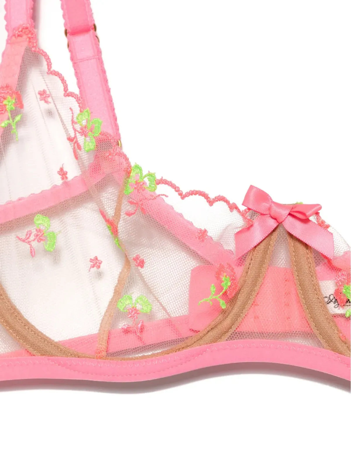 Agent Provocateur ウィロー ブラ - Pink - 画像3