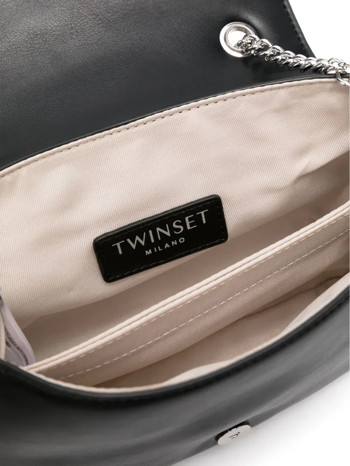 TWINSET Kids エンボスロゴショルダーバッグ - 画像4