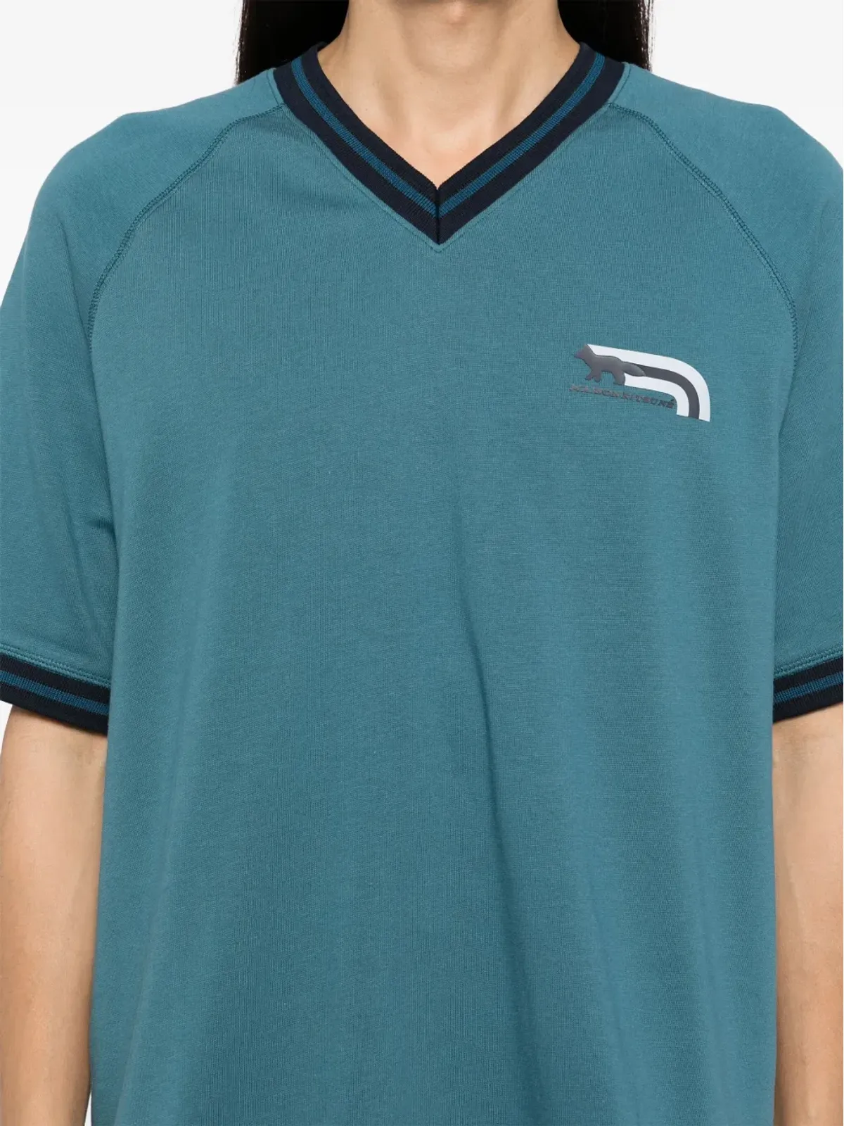 Maison Kitsuné フラッシュフォックス Tシャツ - 画像4