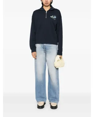 Maison Kitsuné ストロベリーレーフ スウェットシャツ - ブルー - サムネイル2