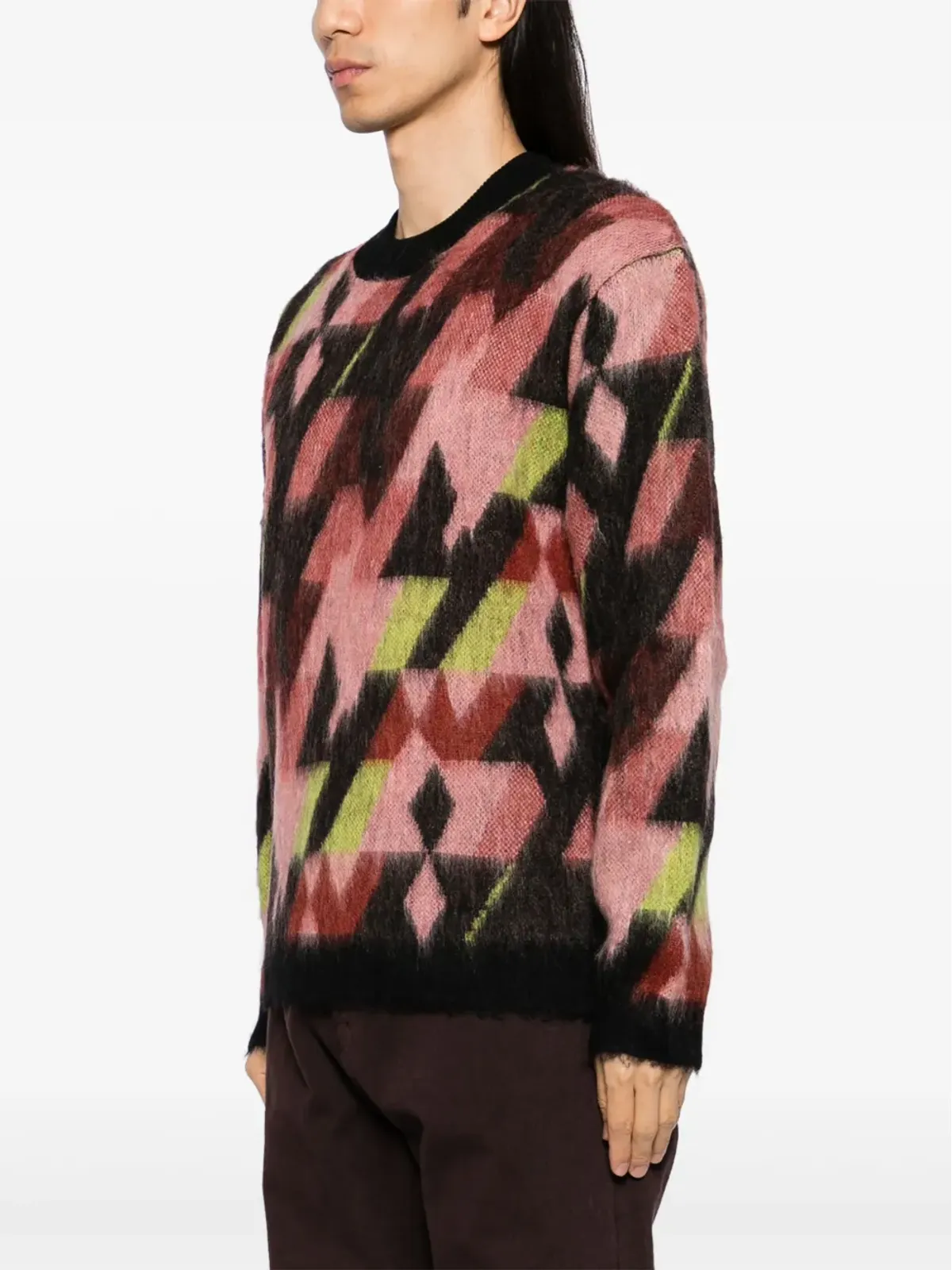 Maison Kitsuné グラフィック ジャンパー ピンク - 画像3