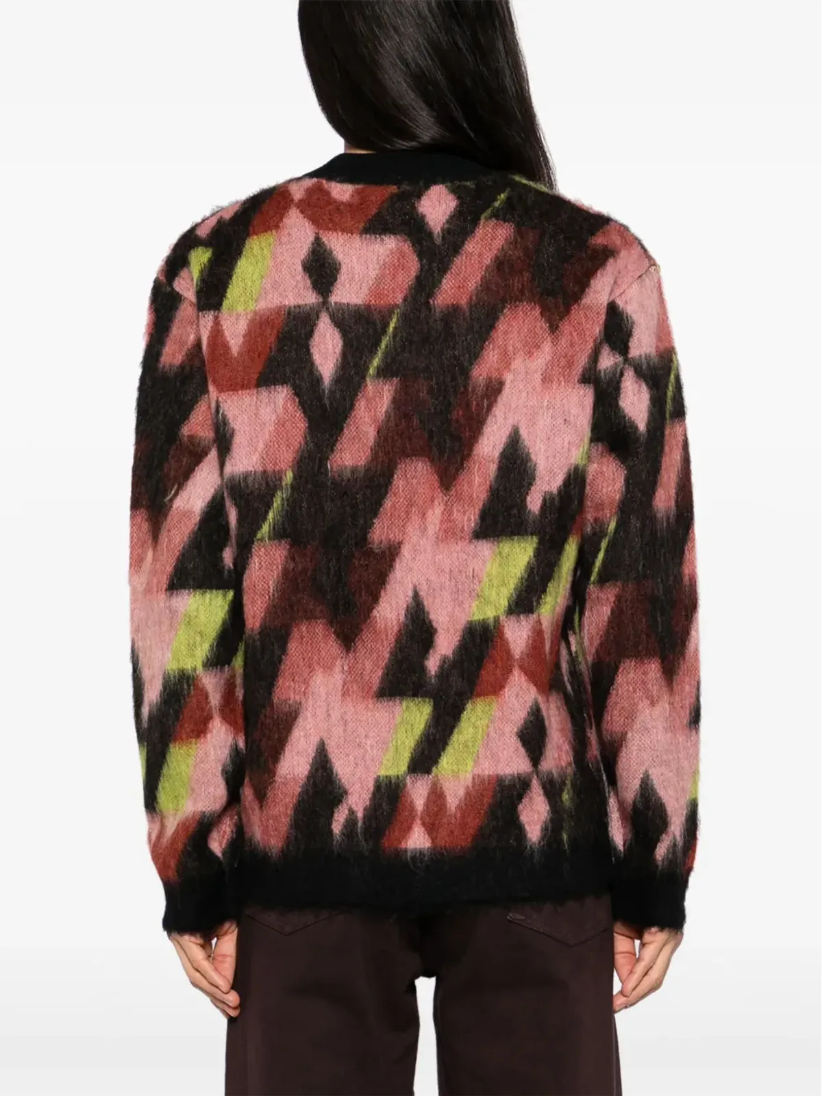 Maison Kitsuné グラフィック ジャンパー ピンク - 画像4