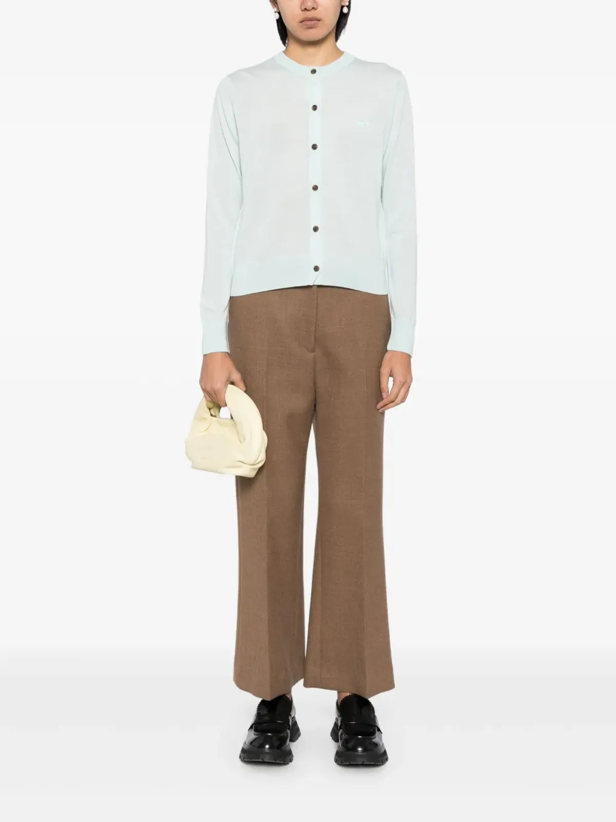 Maison Kitsuné ベビー・フォックス カーディガン - ブルー - 画像2