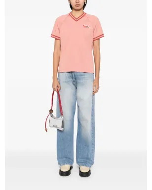 Maison Kitsuné フラッシュフォックス Tシャツ ピンク - サムネイル2