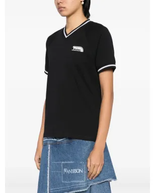 Maison Kitsuné フラッシュフォックス ラグラン Tシャツ - サムネイル3