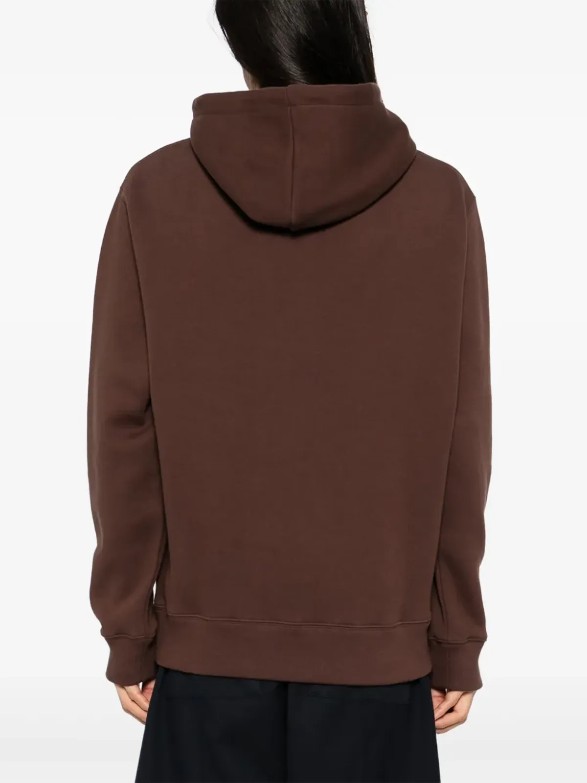 Maison Kitsuné ボールド フォックスヘッドパッチ コンフォート フーディー - ブラウン - 画像4