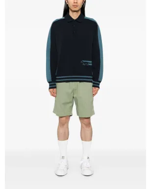 Maison Kitsuné フラッシュフォックス ポロシャツ - ブルー - サムネイル2