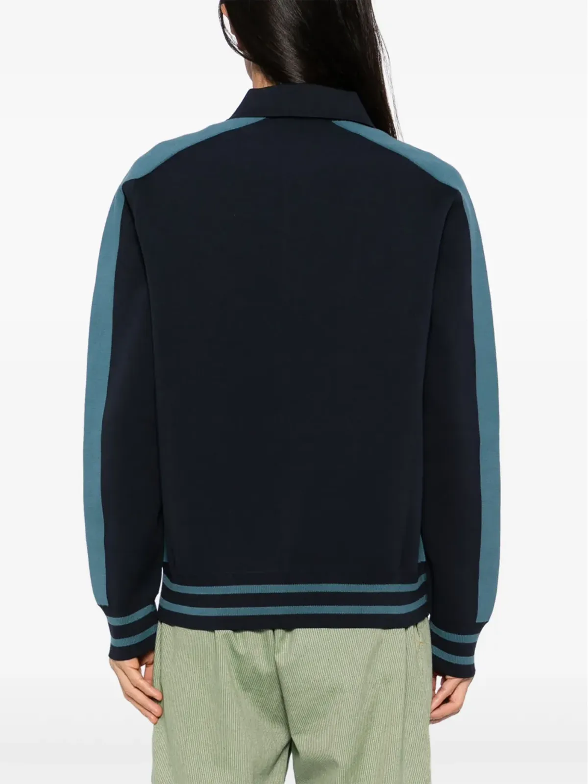 Maison Kitsuné フラッシュフォックス ポロシャツ - ブルー - 画像4