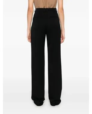 Saint Laurent グレイン・ド・プードルのパンツ ブラック - サムネイル4