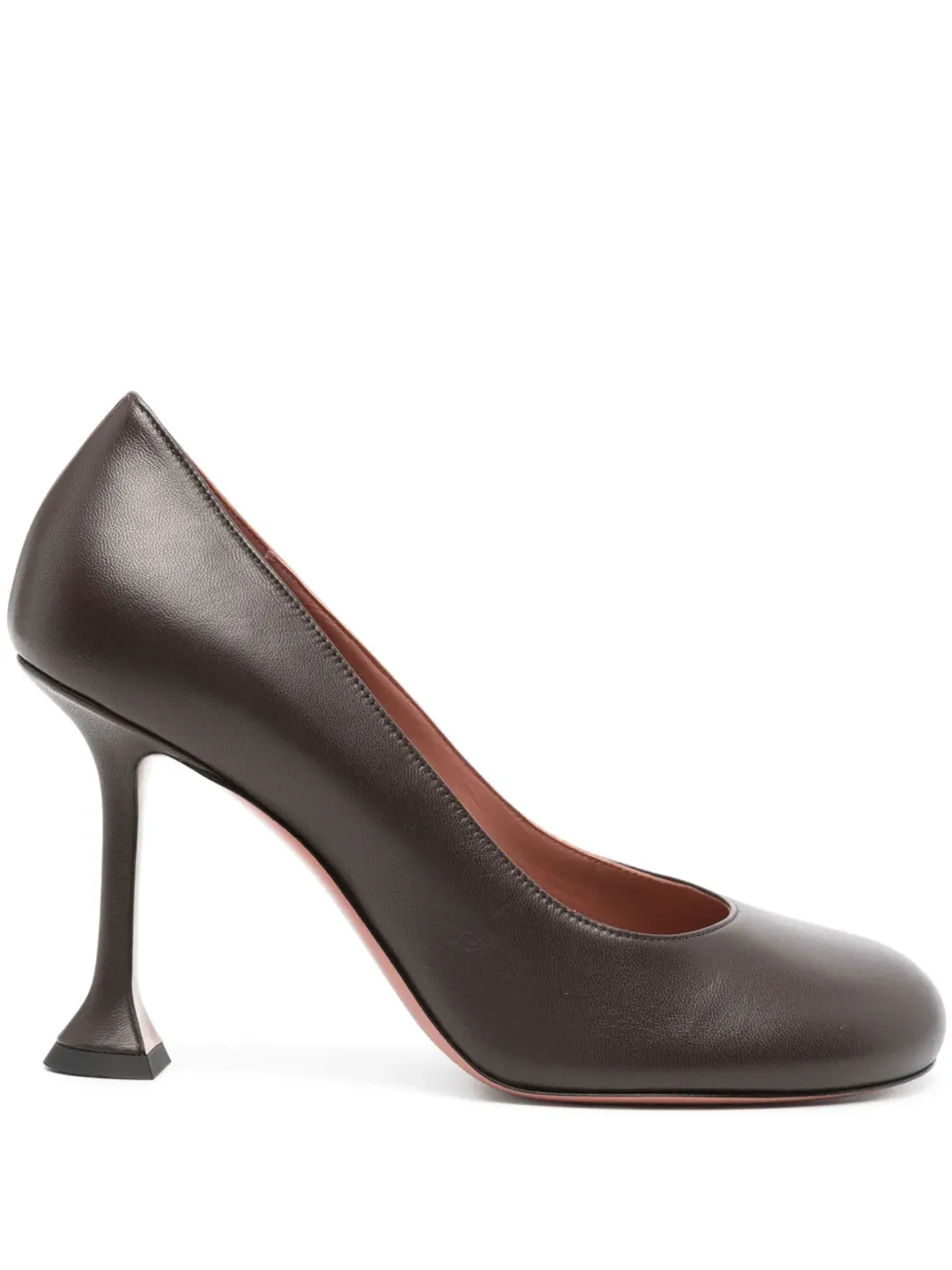Amina Muaddi 95mm Iris pumps - Brown - 画像1