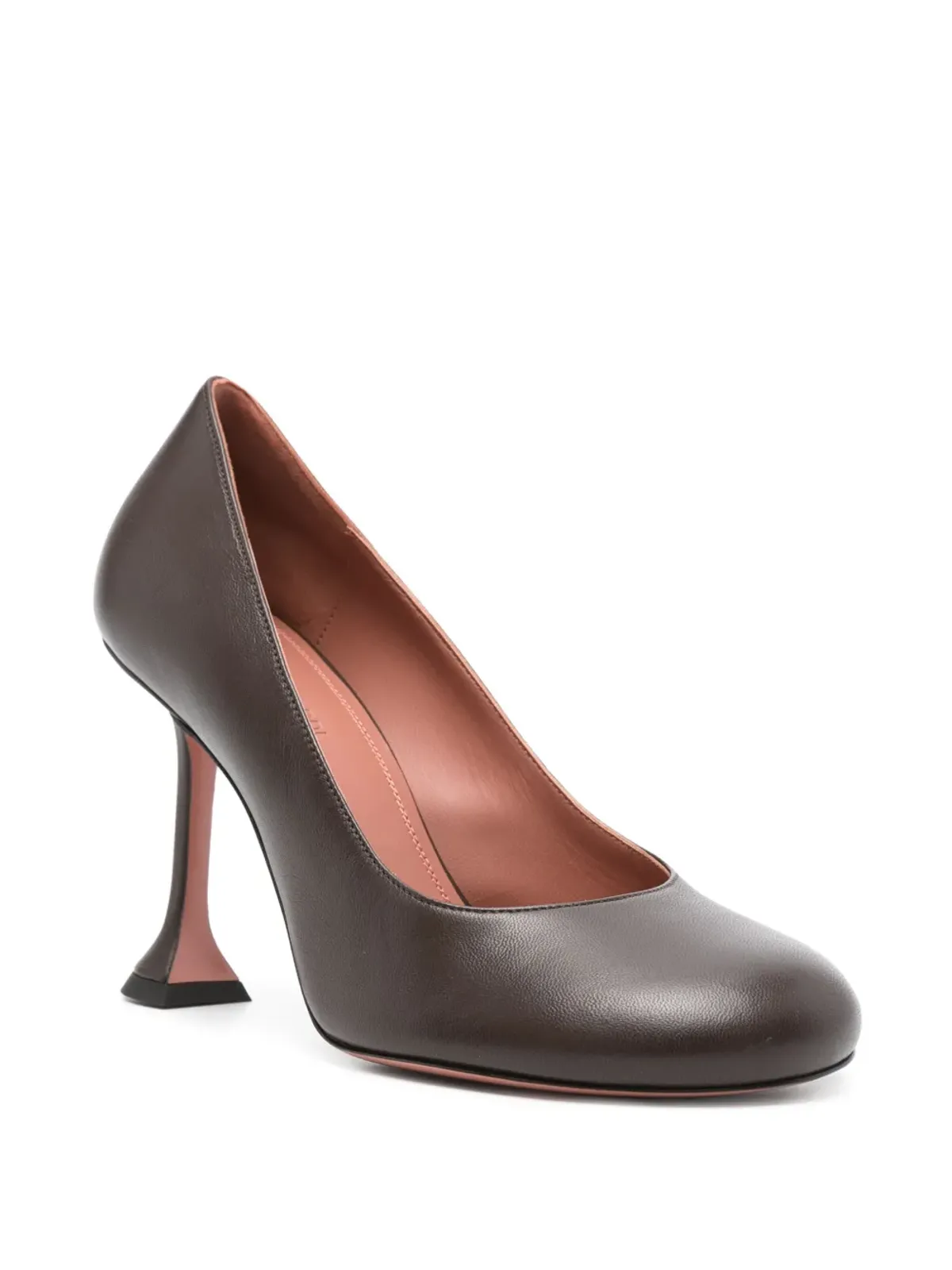 Amina Muaddi 95mm Iris pumps - Brown - 画像2