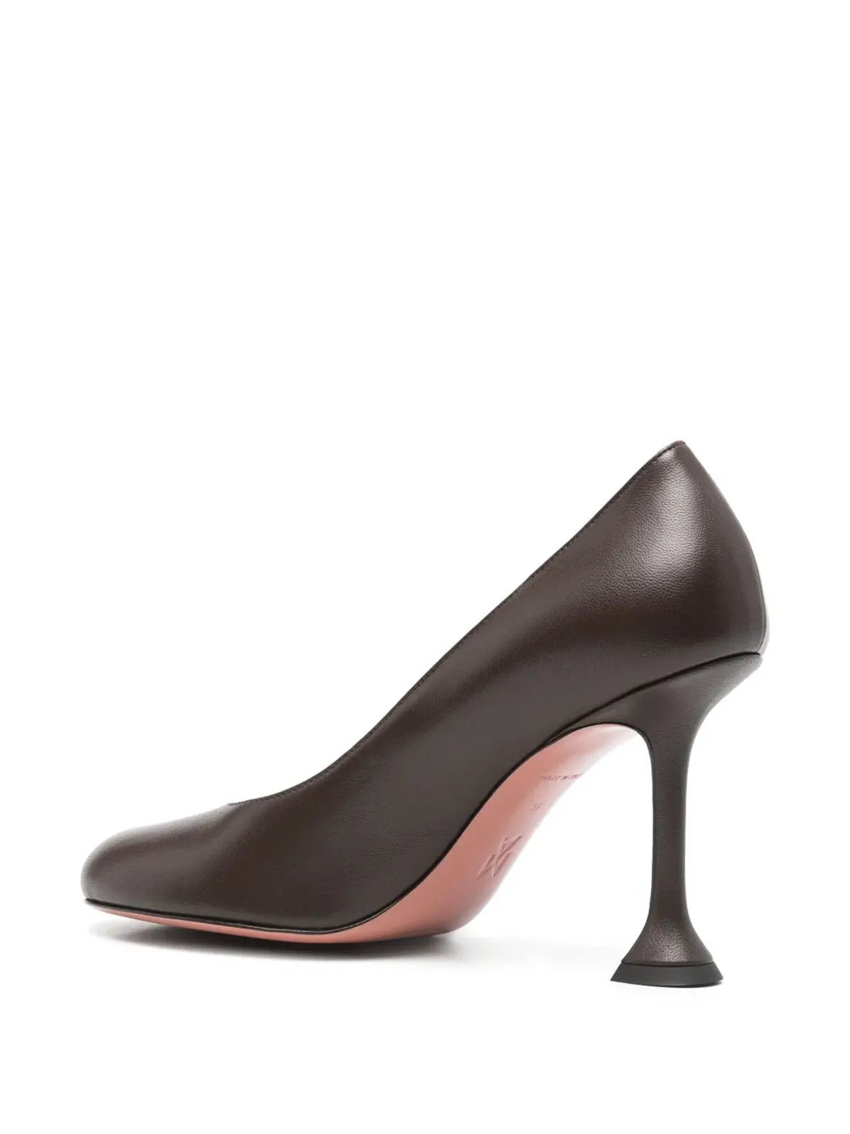Amina Muaddi 95mm Iris pumps - Brown - 画像3