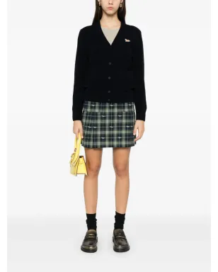 Maison Kitsuné ポケット装飾付きプリーツミニスカート - グリーン - サムネイル2