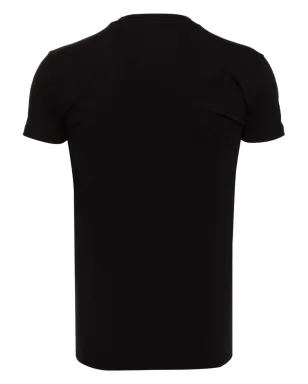 Emporio Armani ロゴパッチ Tシャツ - ブラック - サムネイル2