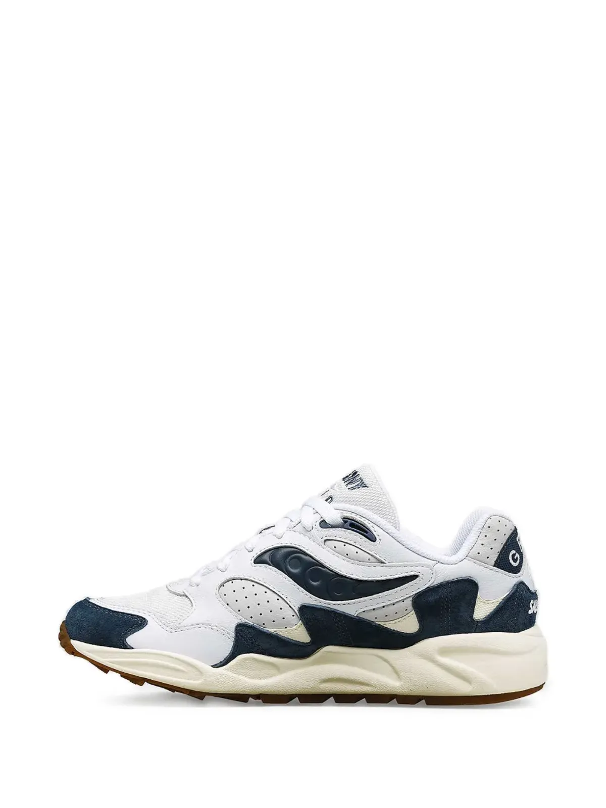 Saucony グリッドシャドウ2 Ivy Prep White Navy スニーカー - 画像5
