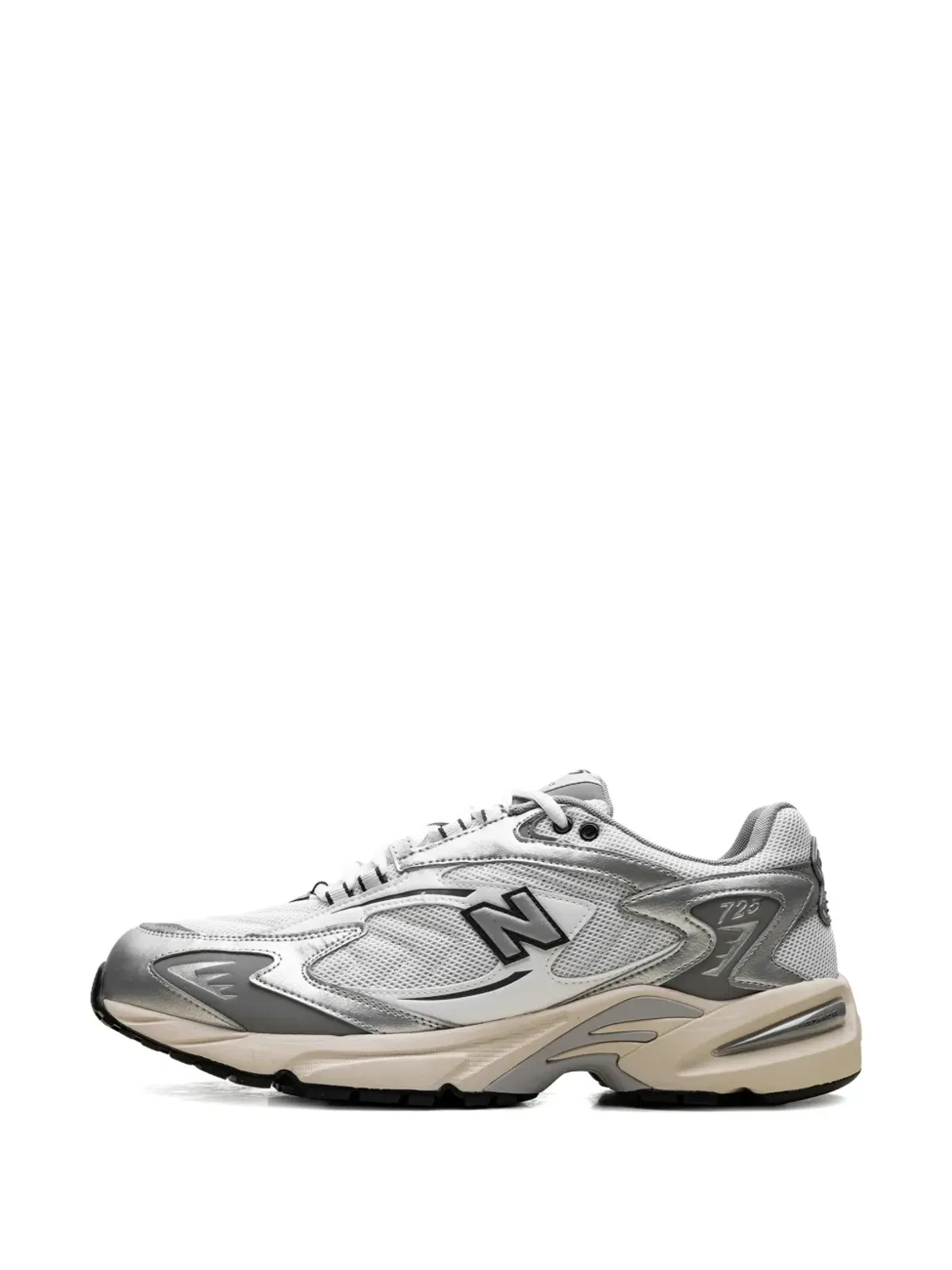 New Balance 725v1 Metallic Silver/Slate Grey スニーカー - 画像5