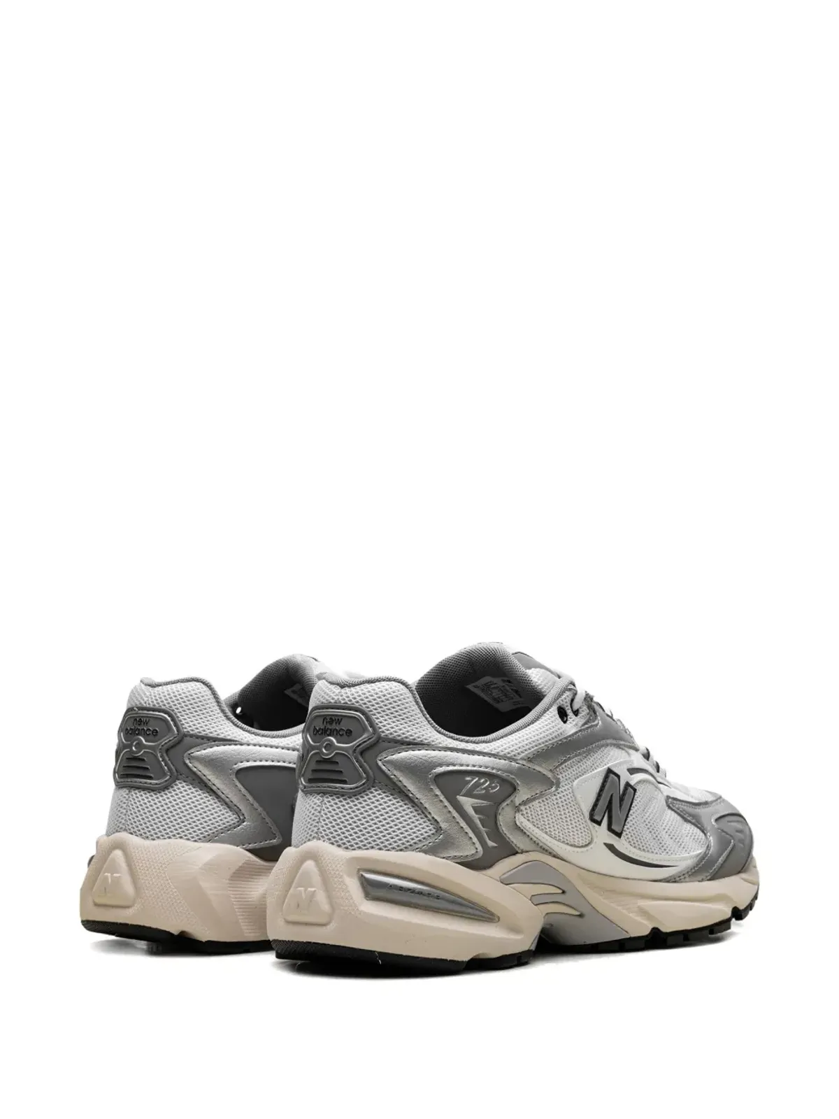 New Balance 725v1 Metallic Silver/Slate Grey スニーカー - 画像3