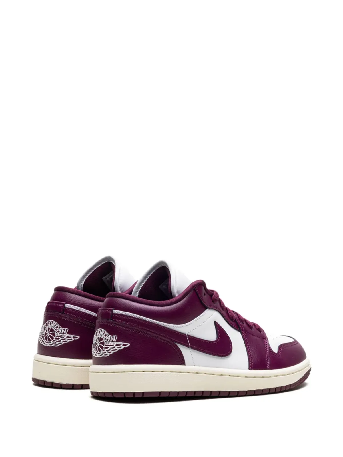 Jordan 1 Low ボルドー スニーカー - 画像3