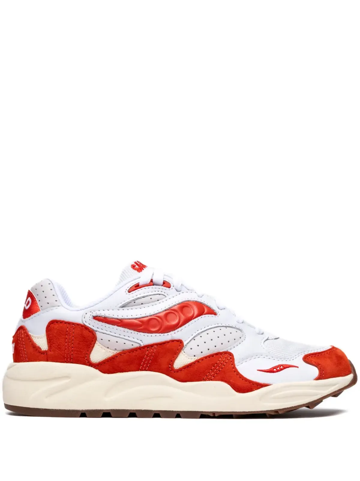 Saucony グリッドシャドー2 スニーカー レッド - 画像1