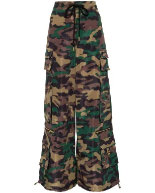 Cynthia Rowley カモフラージュ トラックパンツ - サムネイル1