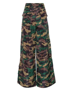 Cynthia Rowley カモフラージュ トラックパンツ - サムネイル2