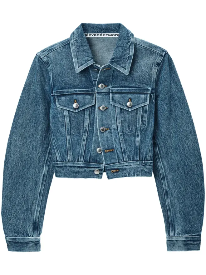 Alexander Wang Alexander Wang ボンデッドシーム デニムジャケットの商品画像