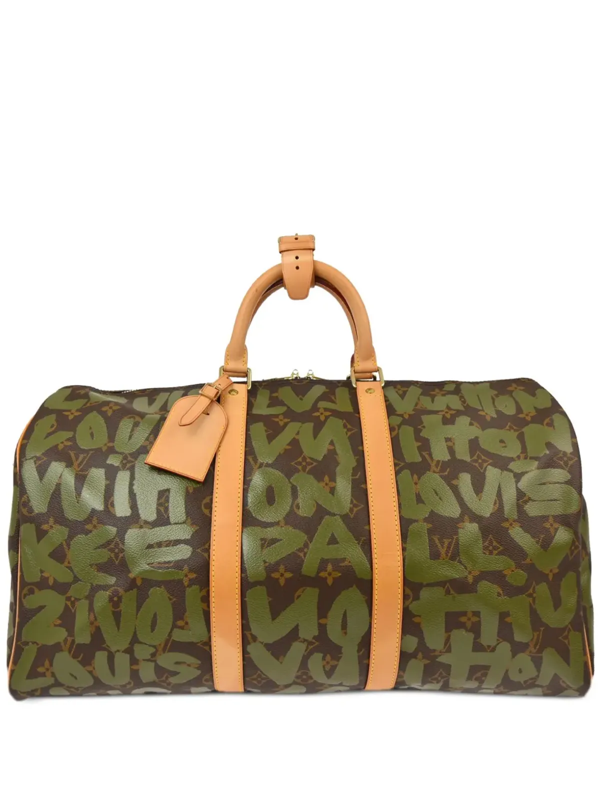 Louis Vuitton ビンテージ 2001 グラフィティ Keepall 50 ダッフルバッグ - 画像1