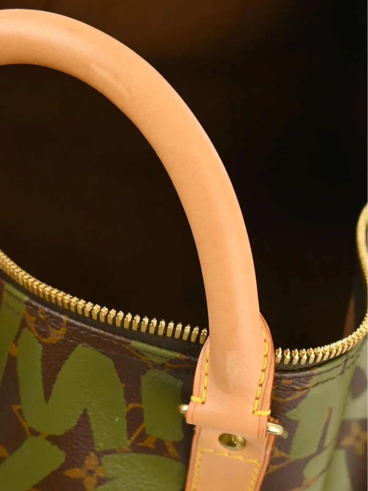 Louis Vuitton ビンテージ 2001 グラフィティ Keepall 50 ダッフルバッグ - 画像5