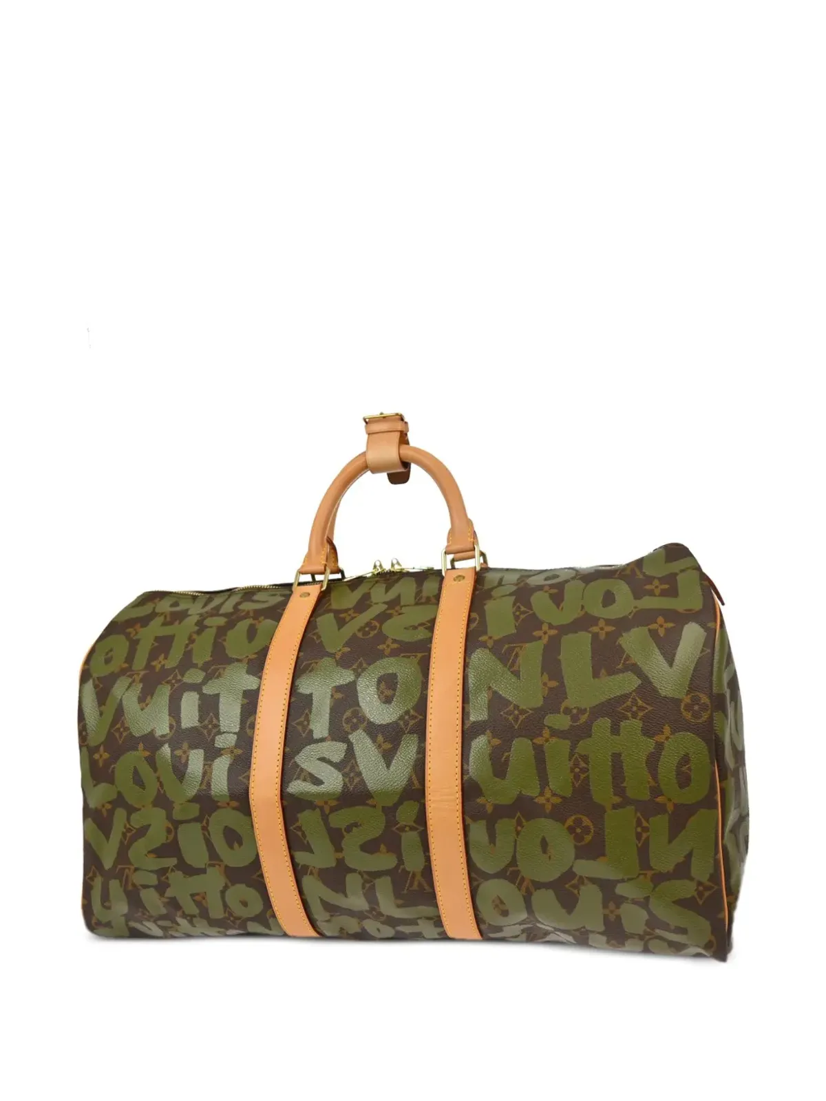 Louis Vuitton ビンテージ 2001 グラフィティ Keepall 50 ダッフルバッグ - 画像2