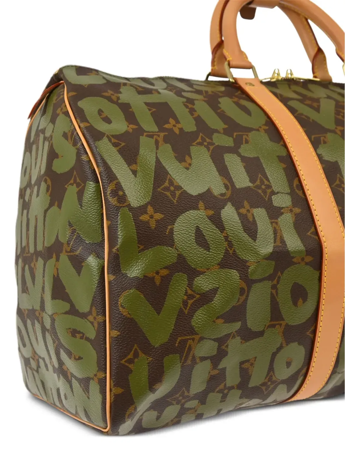 Louis Vuitton ビンテージ 2001 グラフィティ Keepall 50 ダッフルバッグ - 画像3