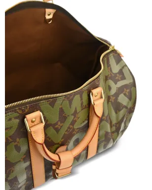 Louis Vuitton ビンテージ 2001 グラフィティ Keepall 50 ダッフルバッグ - サムネイル4