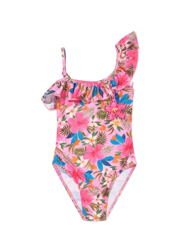 SELINIACTION KIDS SELINIACTION KIDS ラッフルワンショルダースイムウェアの商品画像