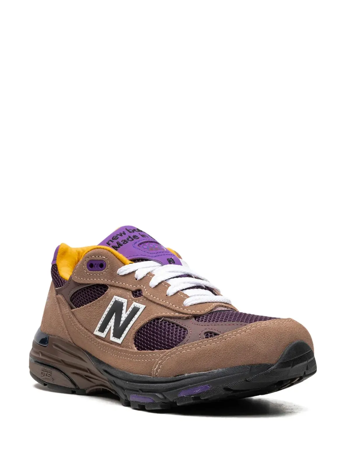 New Balance Made in USA 993「Mushroom/Midnight Violet」スニーカー - 画像2